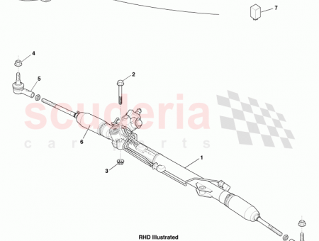 Photo of ASSY GEAR STEERING RHD AD43 3200…