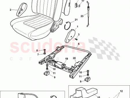 Photo of Seat slide assembly electric LH…