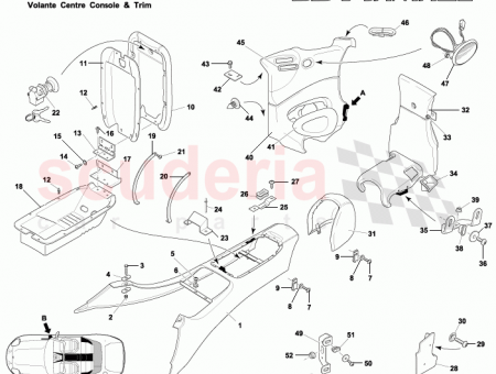 Photo of RECEPTACLE SEAT BELT RR RH 83…