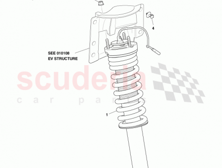 Photo of Spring and damper assy rear VOL…