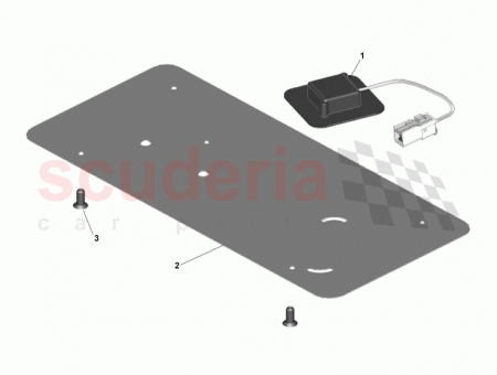 Photo of Base Plate GPS and SDARS ED33 10E921…