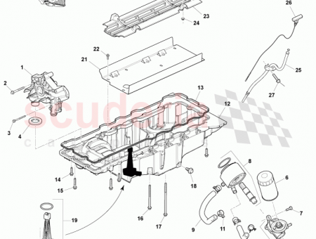 Photo of TUBE AND HOSE ASSEMBLY ENGINE OIL COOLER AD23…