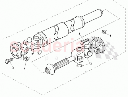 Photo of U J KIT MANUAL PROPSHAFT 31…