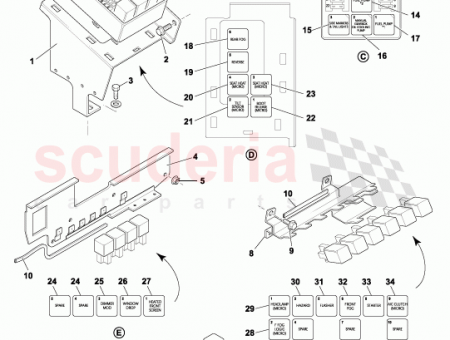 Photo of BRACKET ASSY BACKING PLATE LHD 37…