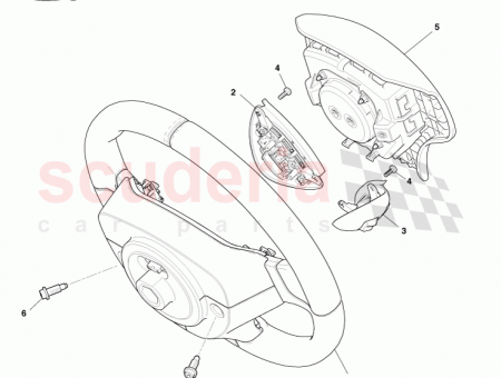 Photo of STEERING WHEEL WITH CRUISE BLUETOOTH 8D33 3600…