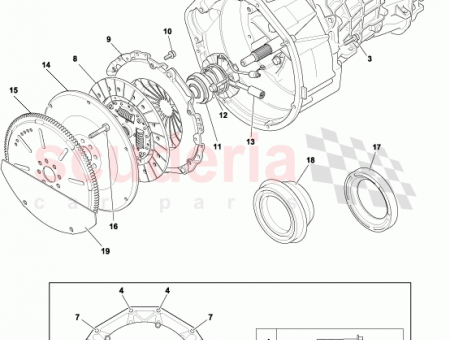 Photo of CYLINDER CONCENTRIC SLAVE BEARING ASSY HYDRAULIC 33 122011…