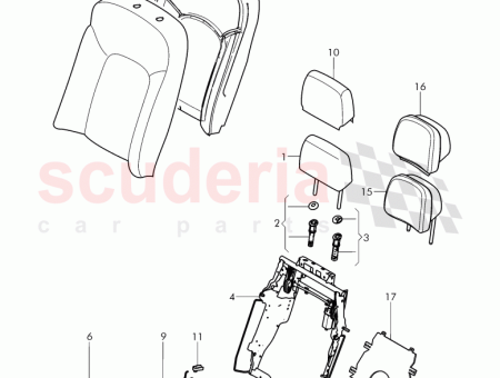 Photo of headrest seat D MJ 2014 3Y5 885 901…