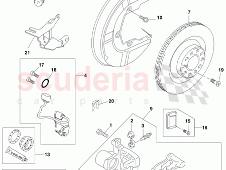 Photo of splash shield for brake disc…