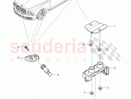 Photo of ecu for tire pressure monitoring system D 18…