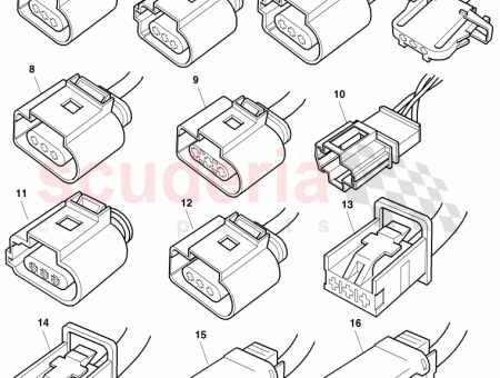 Photo of flat contact housing…