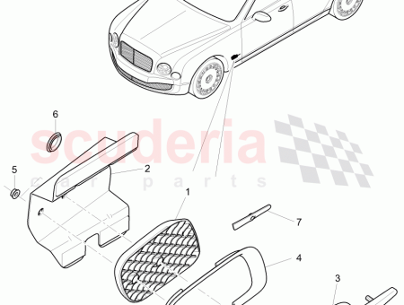 Photo of housing for air vent 3Y5 821 941…