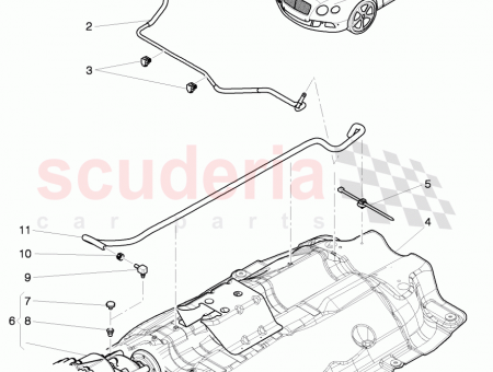 Photo of vent tube for 8 speed automatic gearbox 3W0…