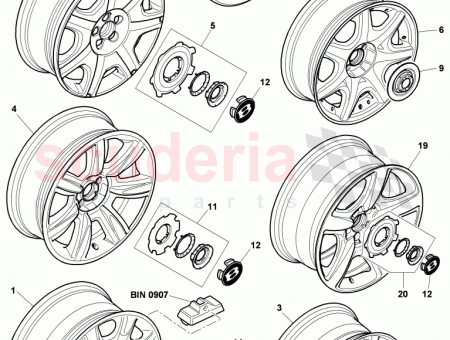 Photo of wheel cap to be used for 3W0 601…