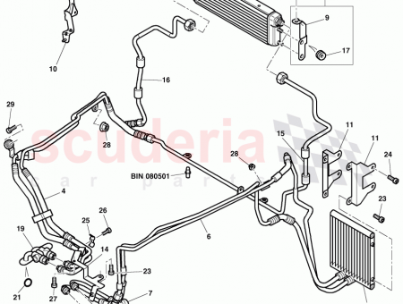 Photo of rubber isolator oil cooler…