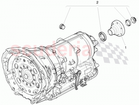 Photo of output shaft Service kit…