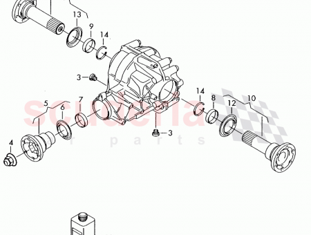 Photo of flange shaft 08Y 525…