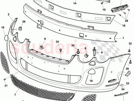 Photo of licence plate bracket for luminescent licence plate…