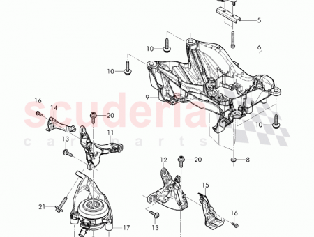 Photo of hexagon screw with washer N 912 526…