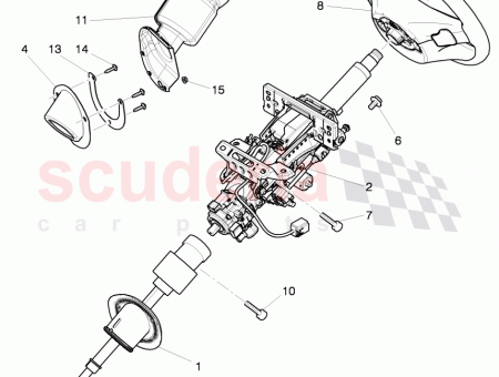 Photo of steering column D 04 03 2013 3Y1 419…