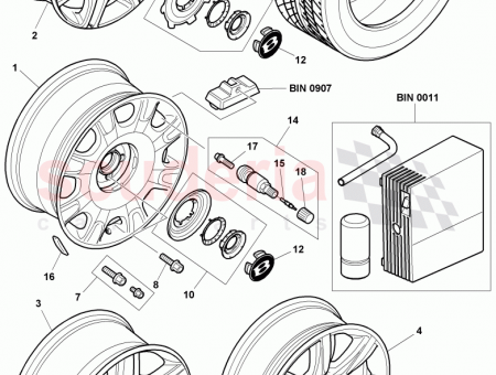 Photo of Spare Wheel also use If required use also…