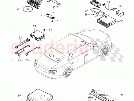 Photo of dvd rom for navigation system 3W0 919 859…