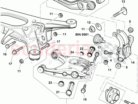 Photo of wheel bearing housing…