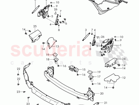 Photo of Hood hinge 3W0 823 161…