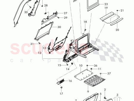 Photo of backrest shell 3Y5 881 534…