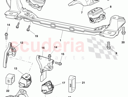 Photo of engine mounting…