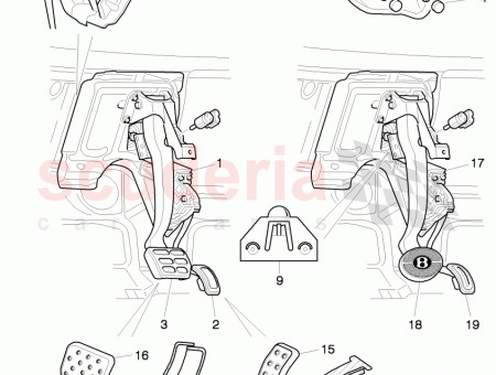 Photo of accelerator pedal…