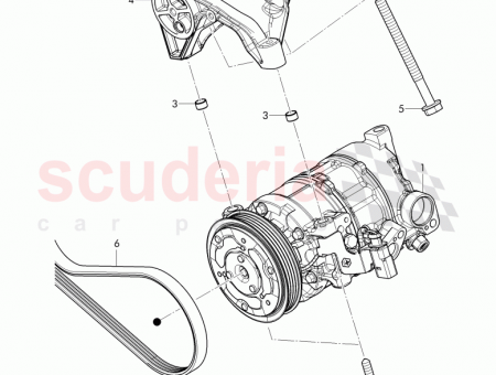 Photo of Bracket for A C compressor 057 260 885…