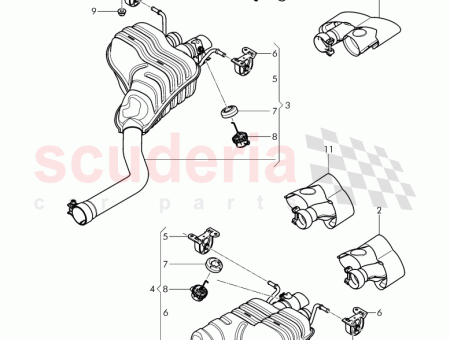 Photo of Exhaust pipe tips 3W0 253 681…