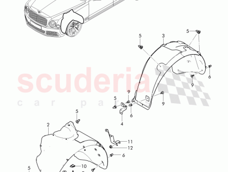 Photo of wheel housing rear part 3Y0 810 908…