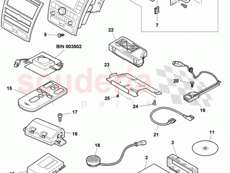 Photo of spacer bushing 3W0 867…