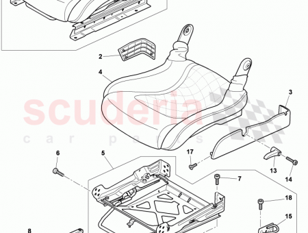 Photo of seat frame…