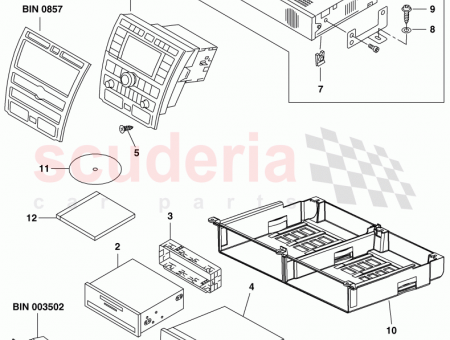 Photo of bracket for cd changer and or navigation unit…