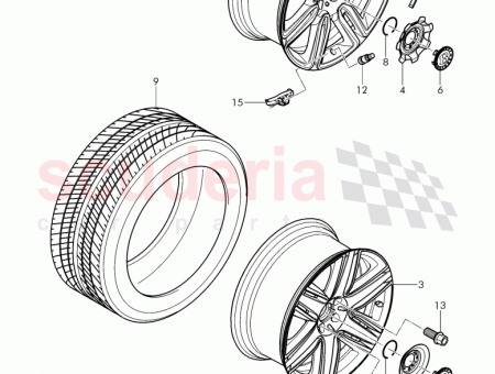 Photo of wheel cap 3W0 601 171…