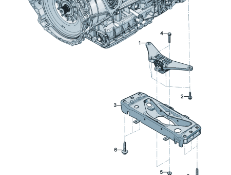 Photo of bracket with bonded rubber mounting 976 399 131…