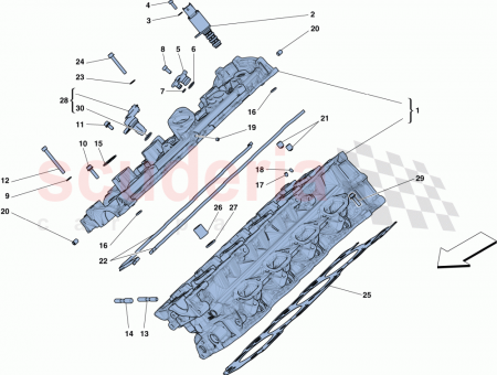 Photo of RH HEAD CRANKCASE GASKET…