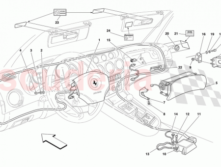 Photo of AIR BAG SYSTEM PRESENCE PLATE…