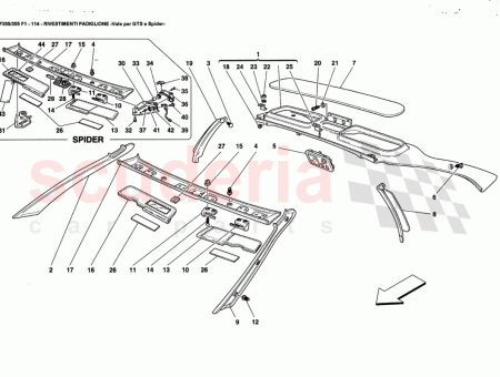 Photo of REAR RH POST COVERING MOLDING…