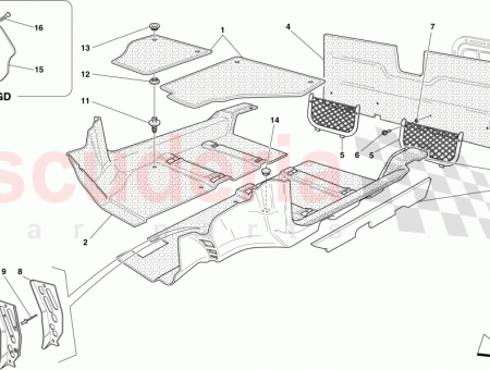 Photo of COMPLETE SET OF REMOVABLE MATS…