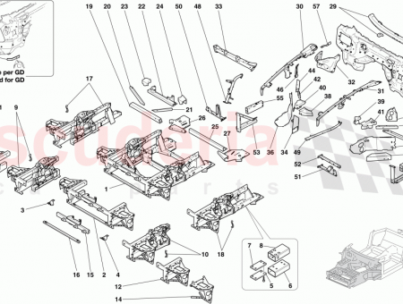 Photo of COMPLETE RH FRONT LATERAL PARTITION…