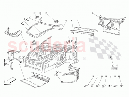 Photo of HINGE REINFORCEMENT R H BRACKET…