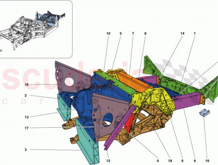 Photo of RH UPPER REAR SUSPENSION MOUNT CASTING…