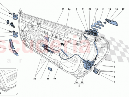 Photo of COMPL RH DOOR LATCH LEVER…