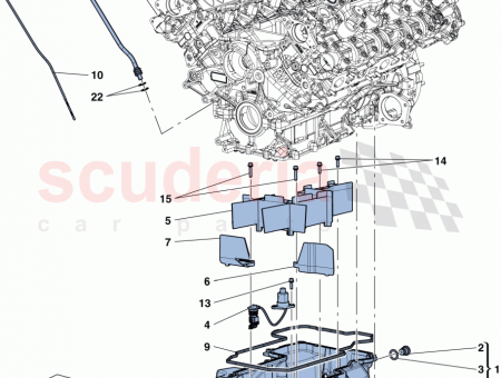 Photo of LH OIL SUMP BAFFLE FIN…