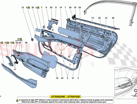 Photo of COMPL LH EXTERNAL HANDLE SHELL…