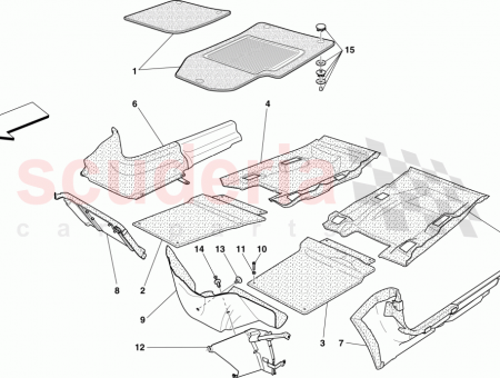 Photo of FRONT LH PREFORMED MAT…