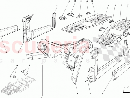 Photo of OUTER REAR BRACKET RH SEAT…